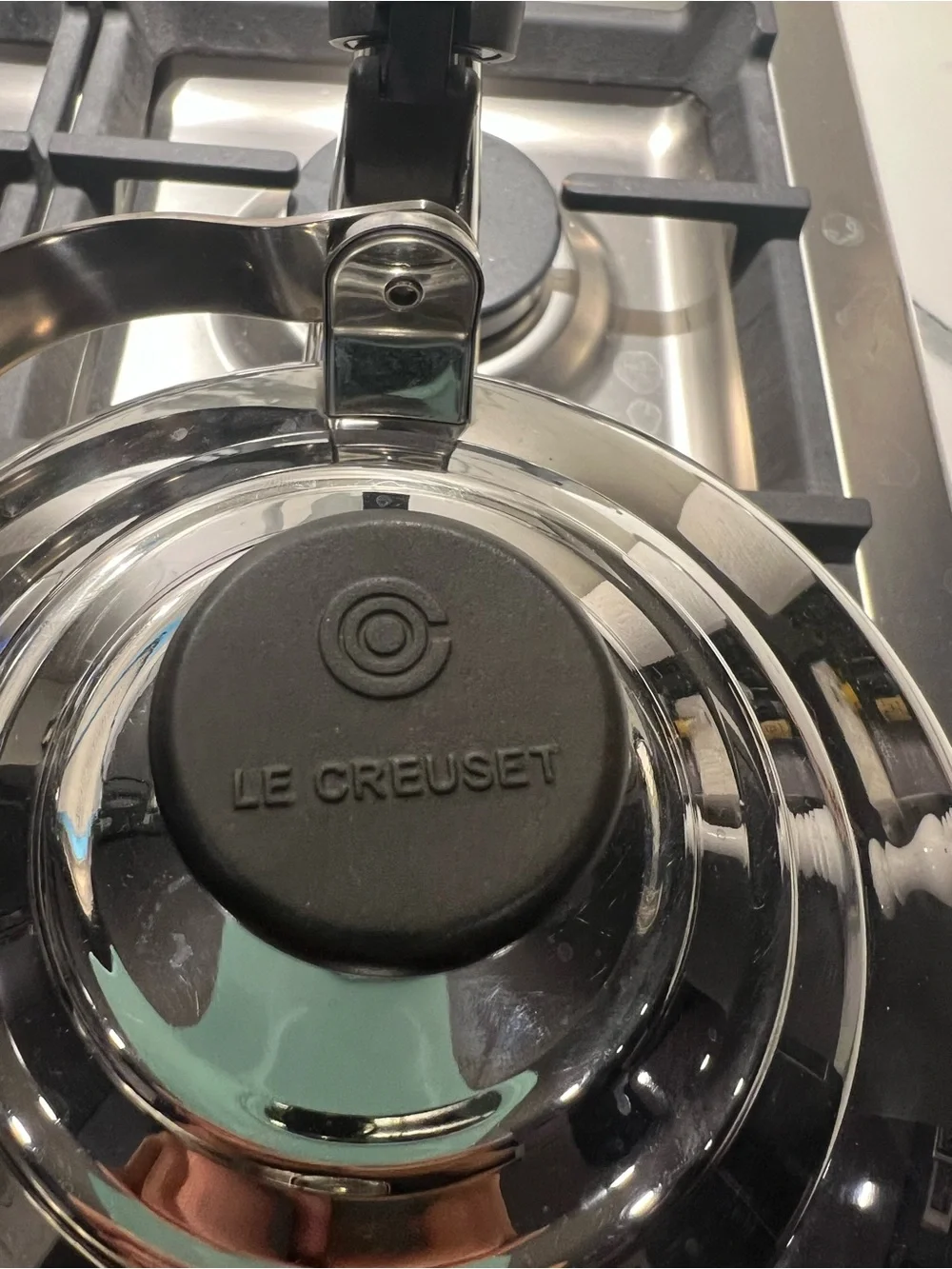 Le Creuset Classic Stainless-Steel Tea Kettle
